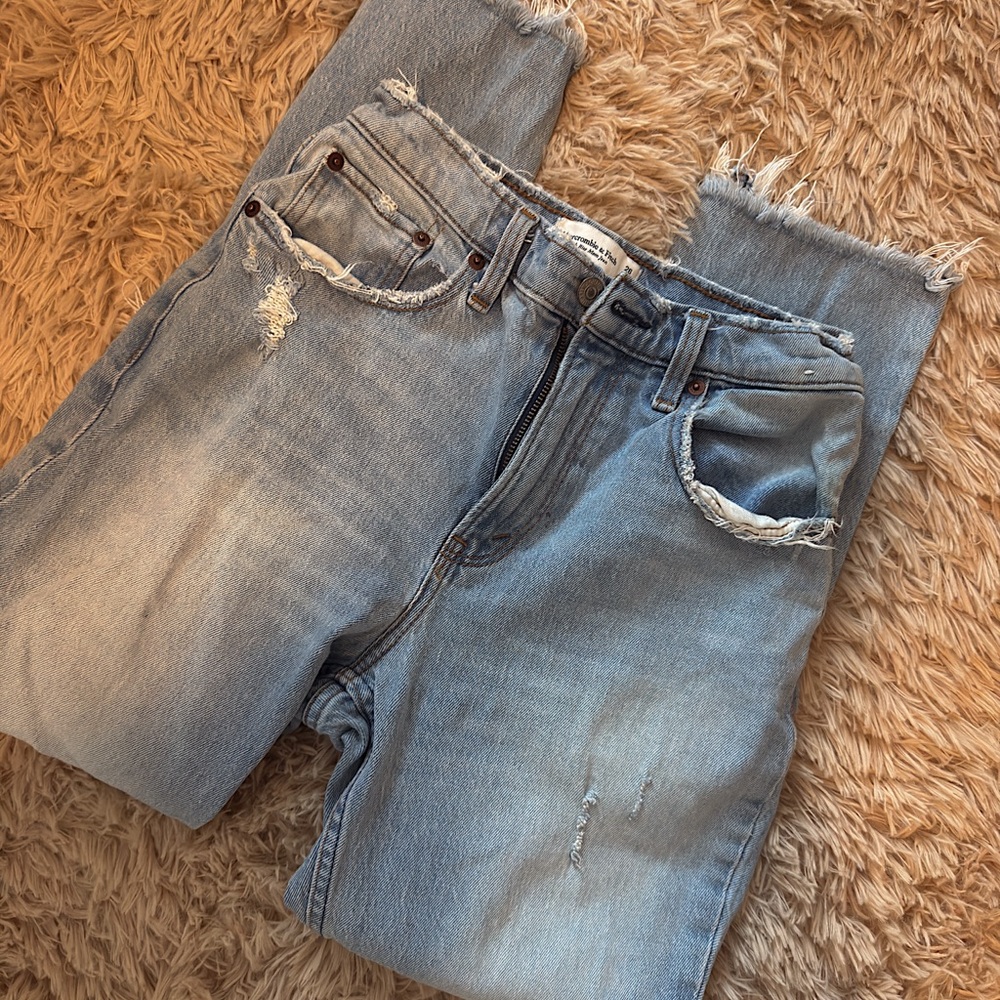 Abercrombie Distressed Jeans